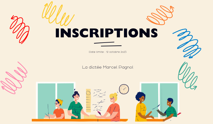 Inscriptions Dictée 2025